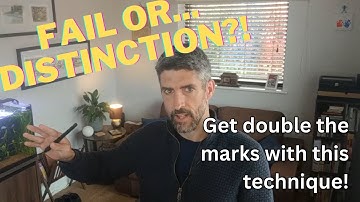 Difference between a fail and distinction in the NEBOSH Open Book Exam!