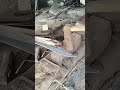 pengguntingan mata Golok Runcing #traditionalblacksmith #cuttingcraft #forgedfromiron