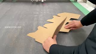 Corrugated Cardboard Box Sample CNC Cutting Machine