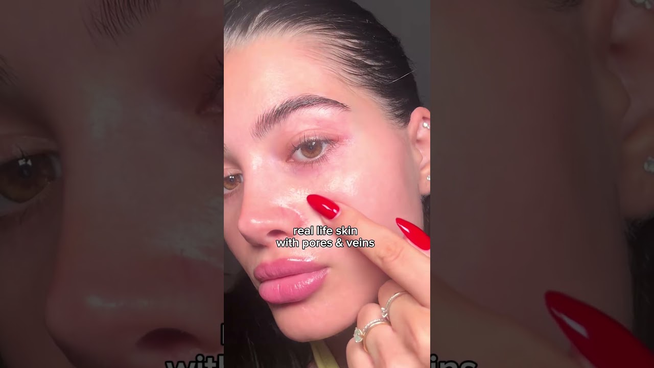 "Glass skin" doesn’t mean having no pores, don’t forget that!!!