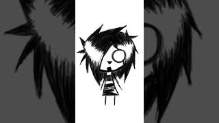 Nia (test animation 6) #art #nosleep666 #icantsleep #nia #badapple
