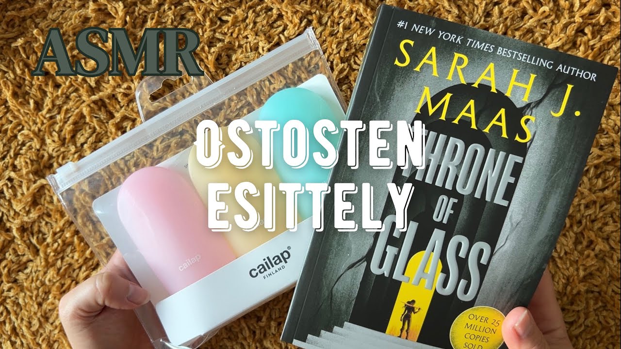 ASMR SUOMI - ostosten esittely ✨