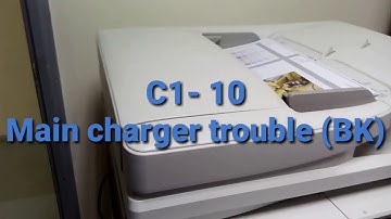 How to fix error code C1-10 Sharp MX-M4070/MX-3050N/3550N/4050NMX-3060N/3560N/4060NMX-3070N/3570N