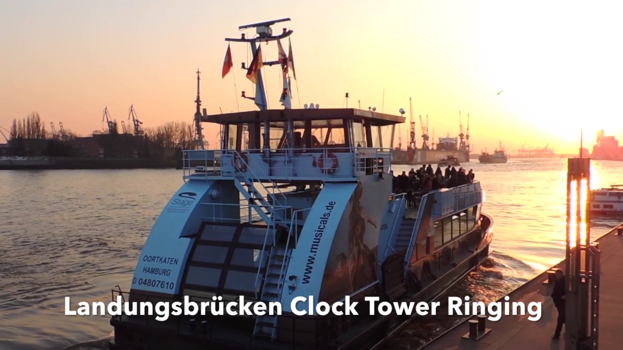 Hamburg Port Public Ferry 62 Landungsbrücken