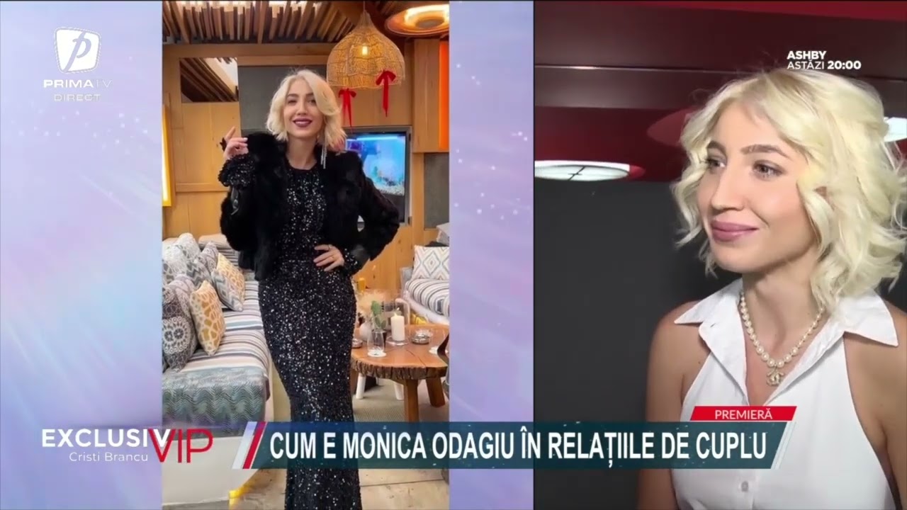 Monica Odagiu, emoții la dublu pentru participarea la Eurovision