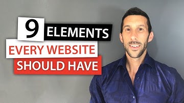 9 Essential Elements Every Website Should Have