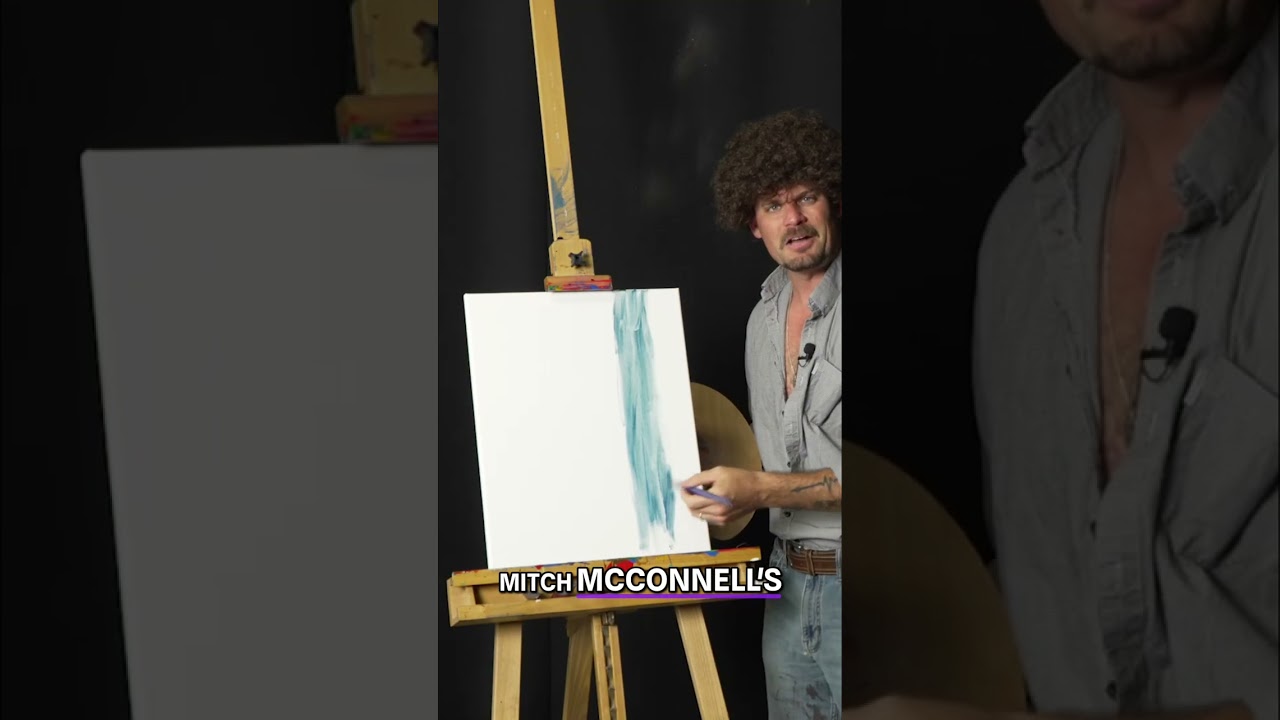 Painting Strokes & Political Mishaps: A Hilarious Combo! #shorts