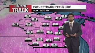 Sunny to the North, Cloudy to the South, Cold Everywhere