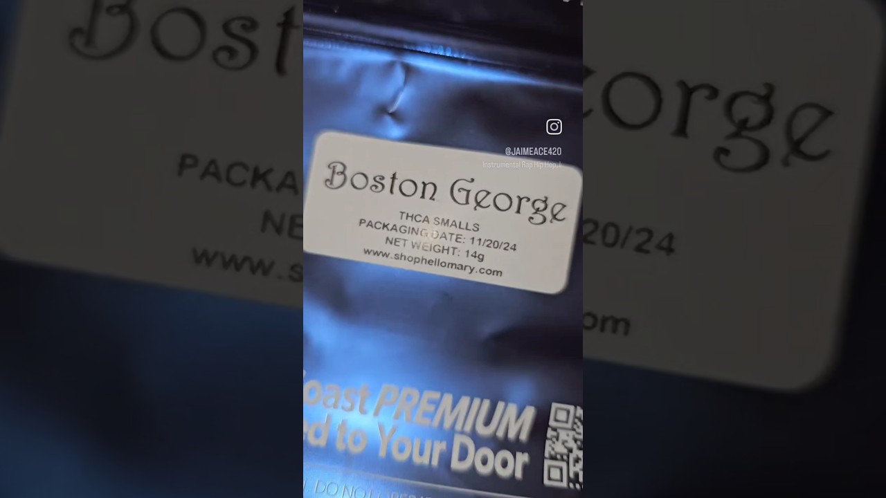 Boston George from ShopHelloMary. Video coming soon!!  Cross between George’s Cookies and Boston OG.