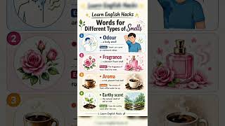Some smells tell stories without a single word #LearnEnglish #EnglishVocabulary #learnEnglishHacks