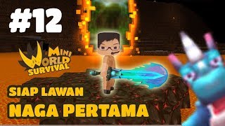 Siap Lawan Naga Pertama - Mini World Block Art Survival Indonesia
