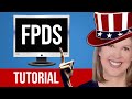 Complete fpds tutorial government contract data exposed