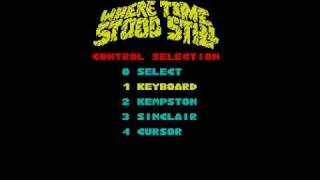 Time Stood Still ZX Spectrum
