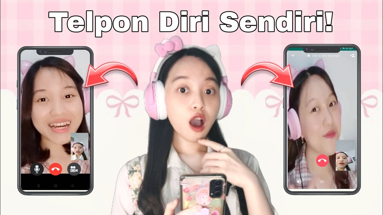 Telpon Diri Sendiri Pakai Headphone Razer Kraken BT Hello Kitty and Friends Baru!