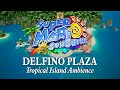 Delfino plaza  tropical island ocean ambience relaxing super mario sunshine music to study  relax