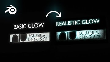 The Secret To Creating Realistic Glow In Blender