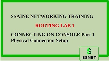 How to Setup Physical Connection to Cisco Router | Lab 1 | Part 1