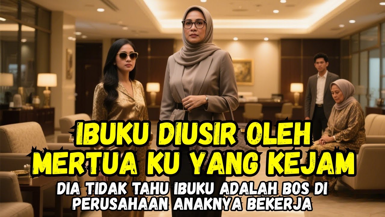 IBUKU DIUSIR OLEH MERTUAKU YANG KEJAM, DIA TIDAK TAHU IBUKU ADALAH BOS DI PERUSAHAAN ANAKNYA BEKERJA