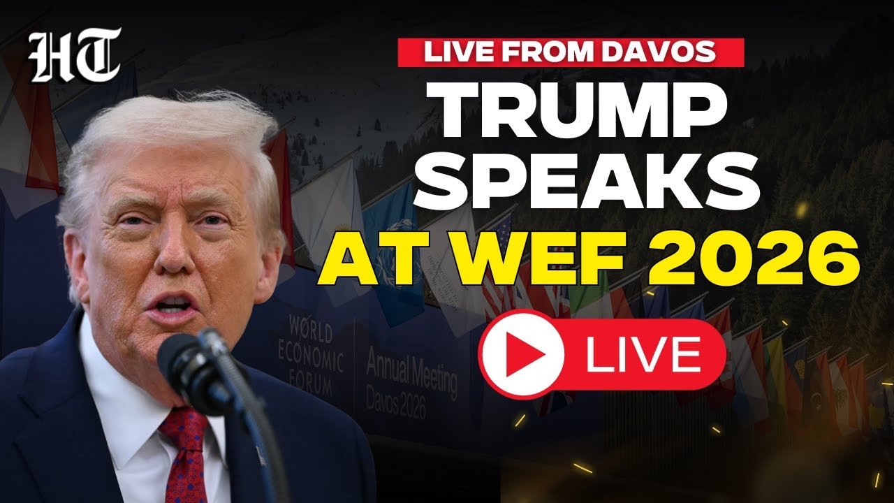 Davos 2026 Live | Donald Trump Speaks at World Economic Forum ...