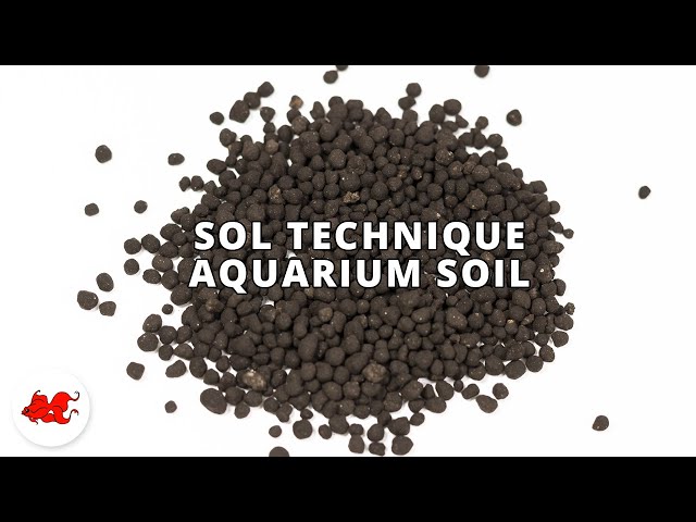 Sol technique aquarium