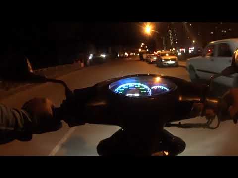 Yamaha Jog SA36j разгон Kitaco 63CC I MAP