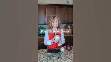 Zet de uien pas in de koelkast als je DIT hebt gedaan! #shorts