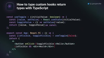 React Tip: How to dynamically type component
