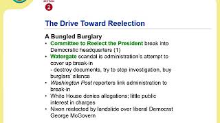 Details Chapter 32 2 Lesson Watergate Nixon's Downfall Update
