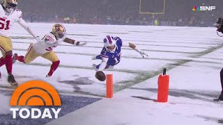 Bills Mafia turns out to shovel snow out of stadium before game