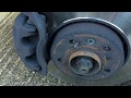 vauxhall vivaro front brake pads and disc replacement