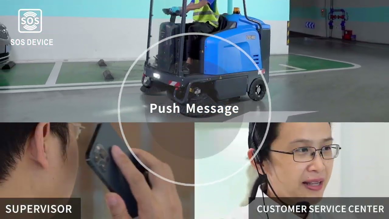 Поломоечная машина Gadlee GTS 1450 HD