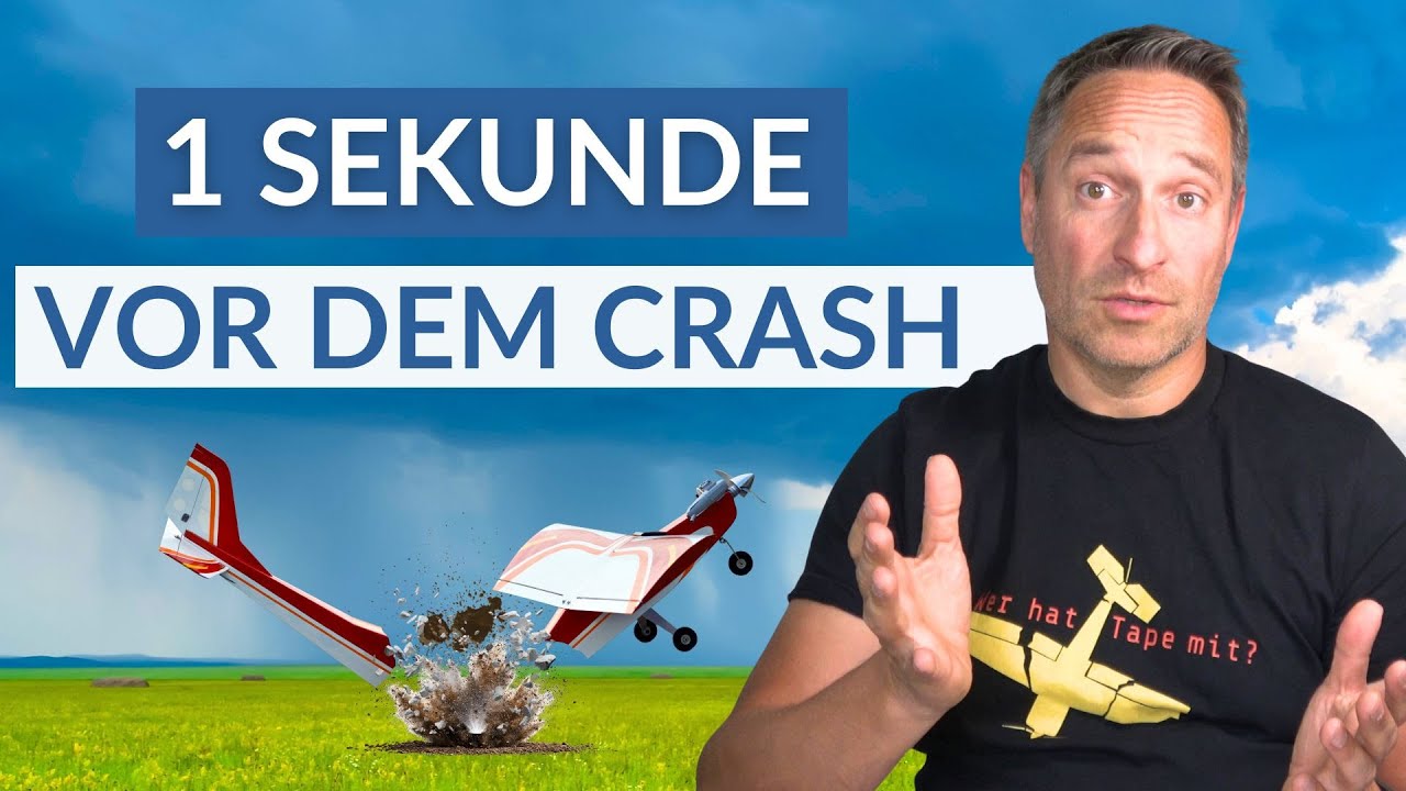 Der Moment, in dem die meisten Modellflugzeuge kaputtgehen (Modellfliegen lernen)