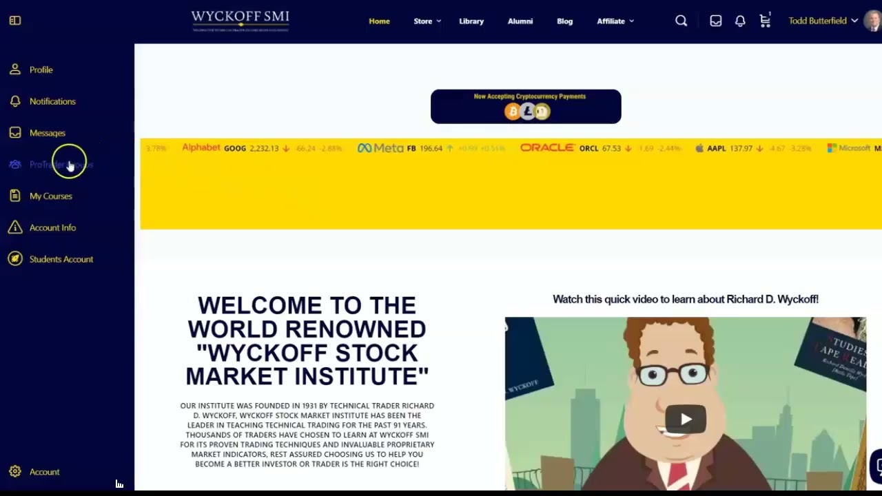 Home | Wyckoff Stock Market Institute