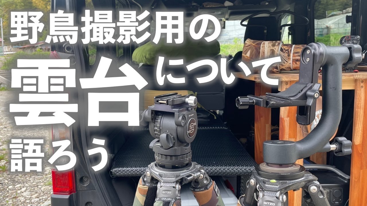 CHIBITA ch Vol111 野鳥撮影用の雲台について語ろう