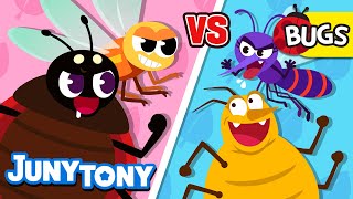 Beneficial Insects and Harmful Insects | Good Bug? Bad Bug? | Insect Songs for Kids | JunyTony
