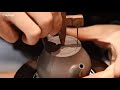 The making of purple clay teapot 69