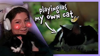 playing as my own cat in STRAY?! MUST PROTECT HIM! | Stray  Part 1