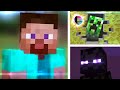 Steve, Alex, Zombie, Enderman All Victory Themes | Final Smash | Kirby Transformation + Minecraft