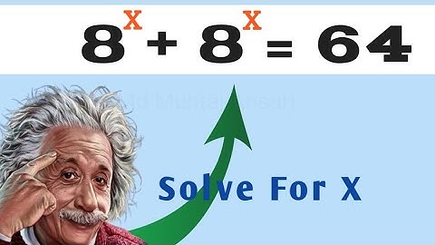 A Nice Exponential Maths Olympiad problem // Find The Value of X