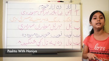 Pashto Alphabets- First lesson