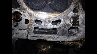 картинка: NiSSAN WINGROAD замена прокладки гбц