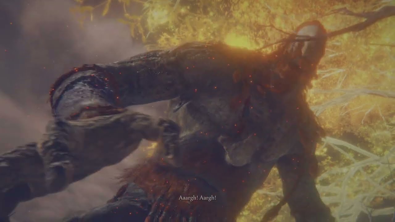 Elden Ring - Defeat fire giant as a mage