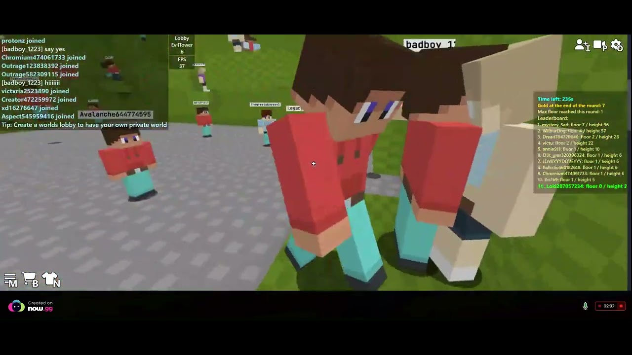 Mind blowing Bloxd io plays on now gg #nowgg #bloxd io 