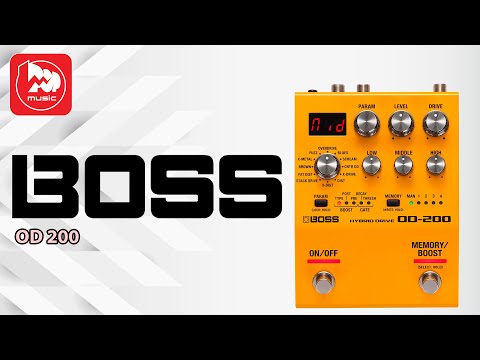 Гитарная педаль овердрайва BOSS OD-200 (перегруз с функцией бустер)