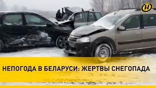 Снежный коллапс в Беларуси: разгул стихии, экстремальные ситуации, жертвы снегопада. Страну заметает