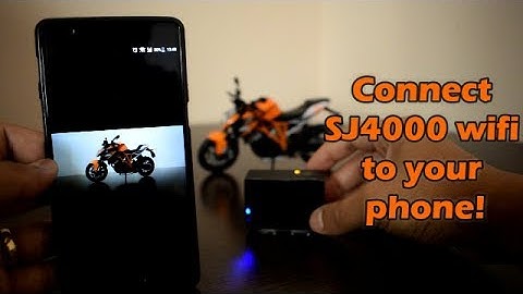 SJ4000 WiFi | How to connect to your phone?