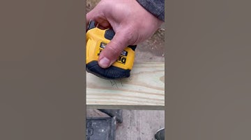 Measuring tape hack! Who knew?? #shorts #construction  #tips #diy