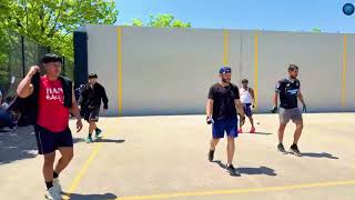 Billy & Manny VS Syed & Sensei | Mikes BC Doubles Handball 