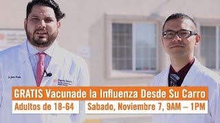 Dignity Marian Community Clinic Free Flu Shots Lopez Acosta SPANISH