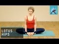 20min Yoga class, Lotus Hips